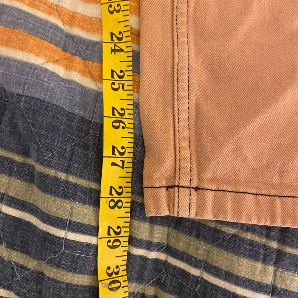 SALE Scotch & Soda peach colored wide flare jeans 24 EUC - Picture 13 of 13